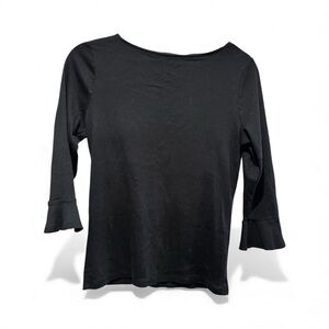 Lauren Ralph Lauren Black Long Sleeve Top